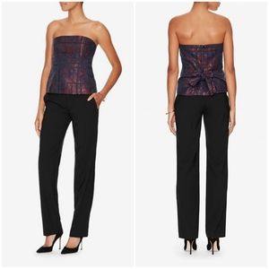 Intermix Ciara Brocade Strapless Top XS NWT